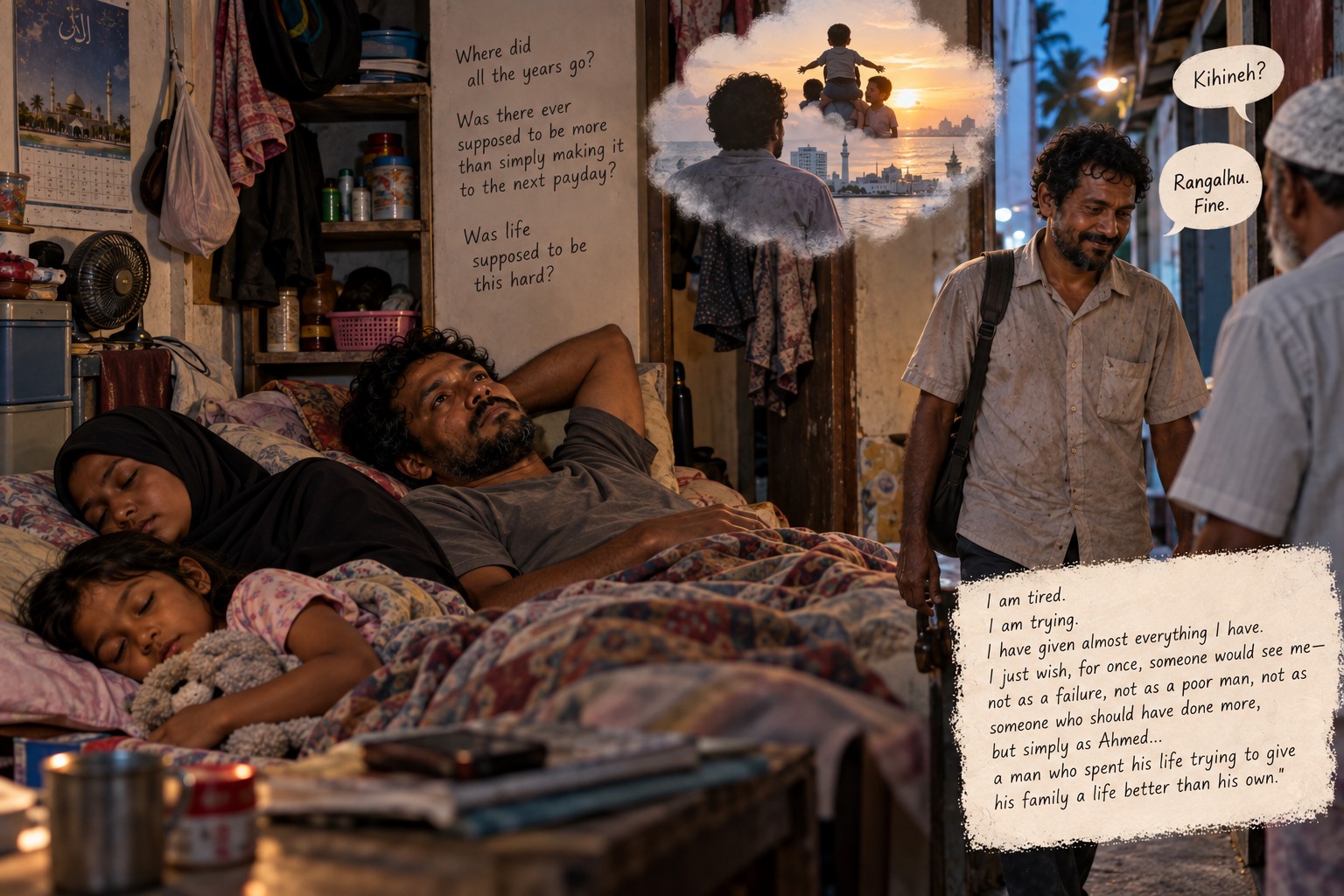 “Rangalhu”: The answer Ahmed gives when he is anything but fine!